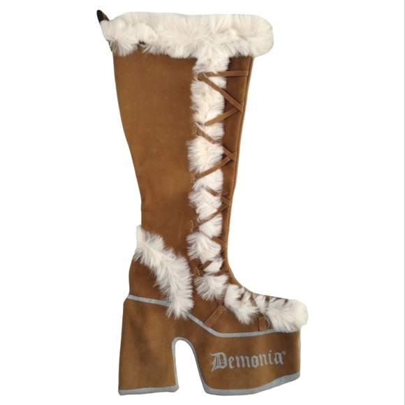 4 x Demonia Boots Pleaser Christmas Stockings RARE - Picture 2 of 2